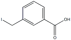 3-(Iodomethyl)benzoic acid 구조식 이미지