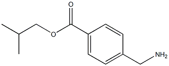 4-(Aminomethyl)benzoic acid isobutyl ester 구조식 이미지