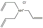 Triallylammonium chloride Structure