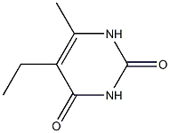 5-Ethyl-6-methylpyrimidine-2,4(1H,3H)-dione Structure