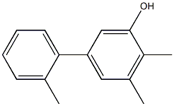 2,3-Dimethyl-5-(2-methylphenyl)phenol 구조식 이미지