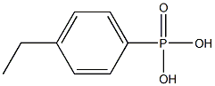 (4-Ethylphenyl)phosphonic acid 구조식 이미지