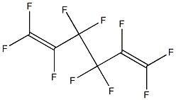 Decafluoro-1,5-hexadiene Structure