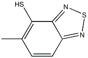 5-Methyl-2,1,3-benzothiadiazole 4-thiol Structure