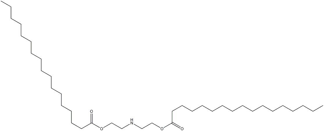 2,2'-Iminobis(ethanol heptadecanoate) Structure