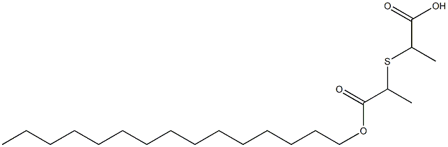 2,2'-Thiobis(propionic acid pentadecyl) ester Structure