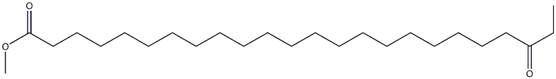 22-Oxotetracosanoic acid methyl ester Structure