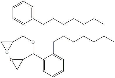 2-Heptylphenylglycidyl ether 구조식 이미지