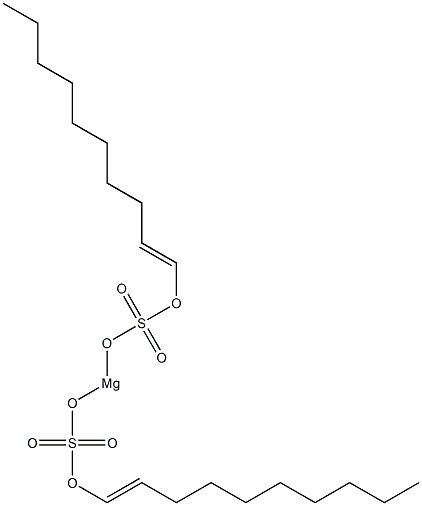 Bis[(1-decenyl)oxysulfonyloxy]magnesium 구조식 이미지