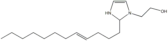 2-(4-Dodecenyl)-4-imidazoline-1-ethanol 구조식 이미지