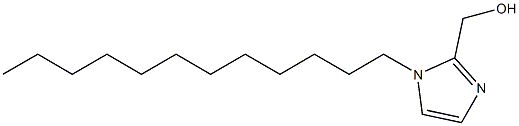 1-Dodecyl-1H-imidazole-2-methanol 구조식 이미지
