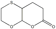 Hexahydro-6H-pyrano[2,3-b]-1,4-oxathiin-6-one Structure