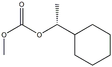 (+)-Carbonic acid methyl[(R)-1-cyclohexylethyl] ester 구조식 이미지