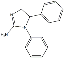 1,5-Diphenyl-4,5-dihydro-1H-imidazol-2-amine 구조식 이미지