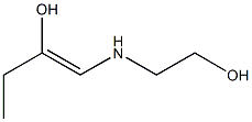 1-[(2-Hydroxyethyl)amino]-1-buten-2-ol 구조식 이미지