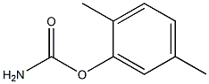 Carbamic acid 2,5-dimethylphenyl ester 구조식 이미지