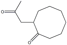 2-Acetonyl-1-cyclooctanone 구조식 이미지
