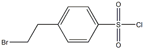 p-(2-Bromoethyl)benzenesulfonyl chloride Structure