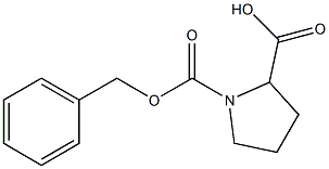 (1S)-1,2-Pyrrolidinedicarboxylic acid 1-benzyl ester 구조식 이미지