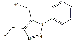 1-(Phenyl)-1H-1,2,3-triazole-4,5-dimethanol Structure