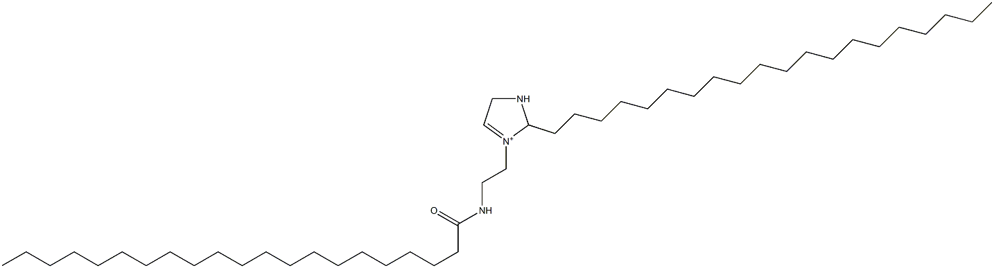 3-[2-(Henicosanoylamino)ethyl]-2-icosyl-3-imidazoline-3-ium 구조식 이미지