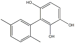 3-(2,5-Dimethylphenyl)-1,2,4-benzenetriol Structure