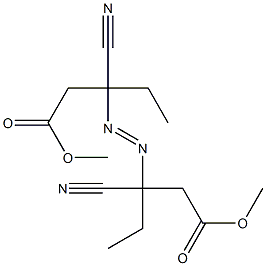 3,3'-Azobis(3-cyanovaleric acid)dimethyl ester 구조식 이미지