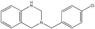3-(4-Chlorobenzyl)-1,2,3,4-tetrahydroquinazoline Structure