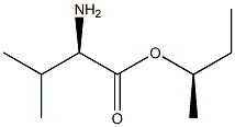 (R)-2-Amino-3-methylbutanoic acid (R)-1-methylpropyl ester 구조식 이미지