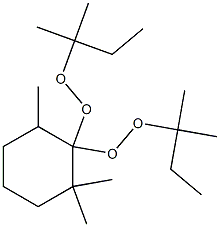 2,2,6-Trimethyl-1,1-bis(tert-pentylperoxy)cyclohexane Structure