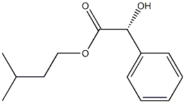 (R)-Phenylhydroxyacetic acid isopentyl ester 구조식 이미지