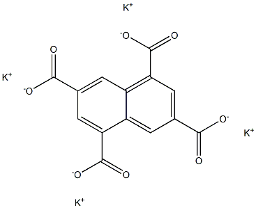 1,3,5,7-Naphthalenetetracarboxylic acid tetrapotassium salt 구조식 이미지