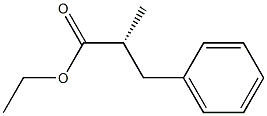 (R)-2-Methyl-3-phenylpropanoic acid ethyl ester Structure