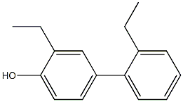 4-(2-Ethylphenyl)-2-ethylphenol Structure