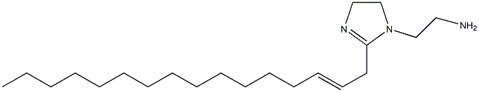 1-(2-Aminoethyl)-2-(2-hexadecenyl)-2-imidazoline Structure