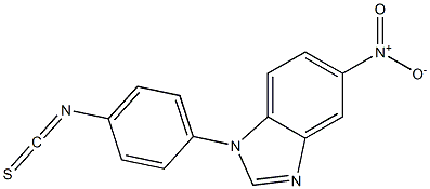 1-(4-Isothiocyanatophenyl)-5-nitro-1H-benzimidazole Structure