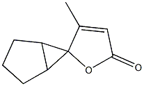 3-Methylspiro[furan-2(5H),6'-bicyclo[3.1.0]hexan]-5-one 구조식 이미지