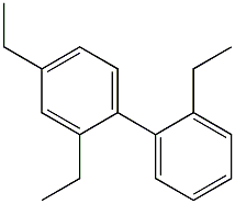 2,2',4-Triethyl-1,1'-biphenyl Structure