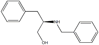 (R)-3-Phenyl-2-(benzylamino)-1-propanol Structure