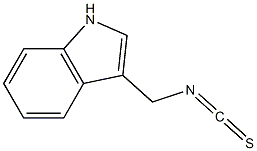 1H-Indole-3-ylmethyl isothiocyanate Structure