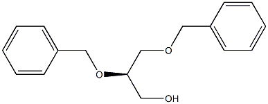 (R)-2,3-Bis(benzyloxy)-1-propanol 구조식 이미지