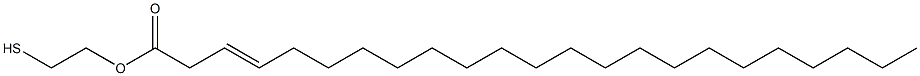 3-Tricosenoic acid 2-mercaptoethyl ester 구조식 이미지