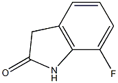 7-Fluoro-1H-indol-2(3H)-one Structure