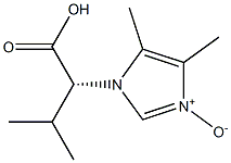 3-[(R)-1-Carboxy-2-methylpropyl]-4,5-dimethyl-3H-imidazole 1-oxide Structure