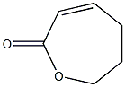 2,5,6,7-Tetrahydrooxepin-2-one 구조식 이미지