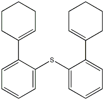 1-Cyclohexenylphenyl sulfide 구조식 이미지