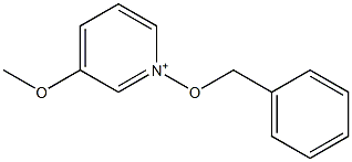 3-Methoxy-1-(benzyloxy)pyridin-1-ium 구조식 이미지