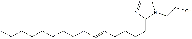 2-(5-Pentadecenyl)-3-imidazoline-1-ethanol 구조식 이미지