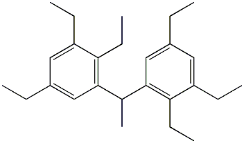 3,3'-Ethylidenebis(1,2,5-triethylbenzene) 구조식 이미지