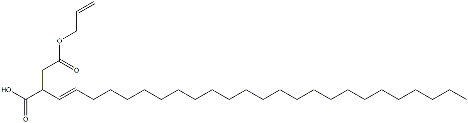 2-(1-Pentacosenyl)succinic acid 1-hydrogen 4-allyl ester Structure